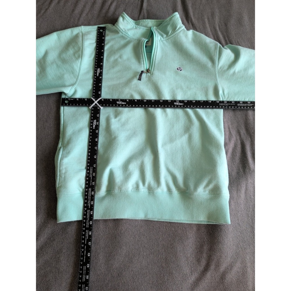 Volunteer Traditions Mint Green Quarter Zip Pullover Tennessee Tri-Star Mens M